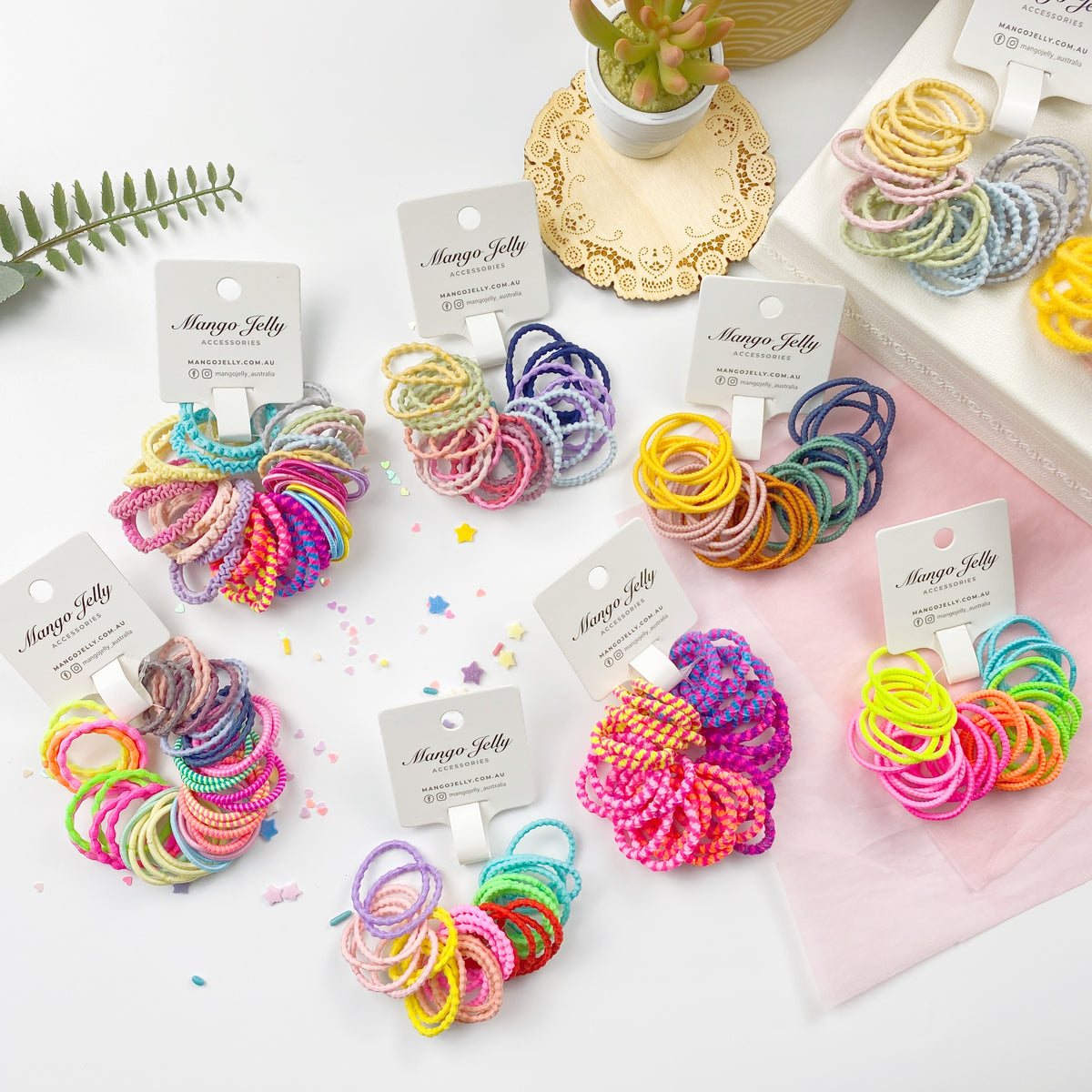 Hair Ties MANGO JELLY