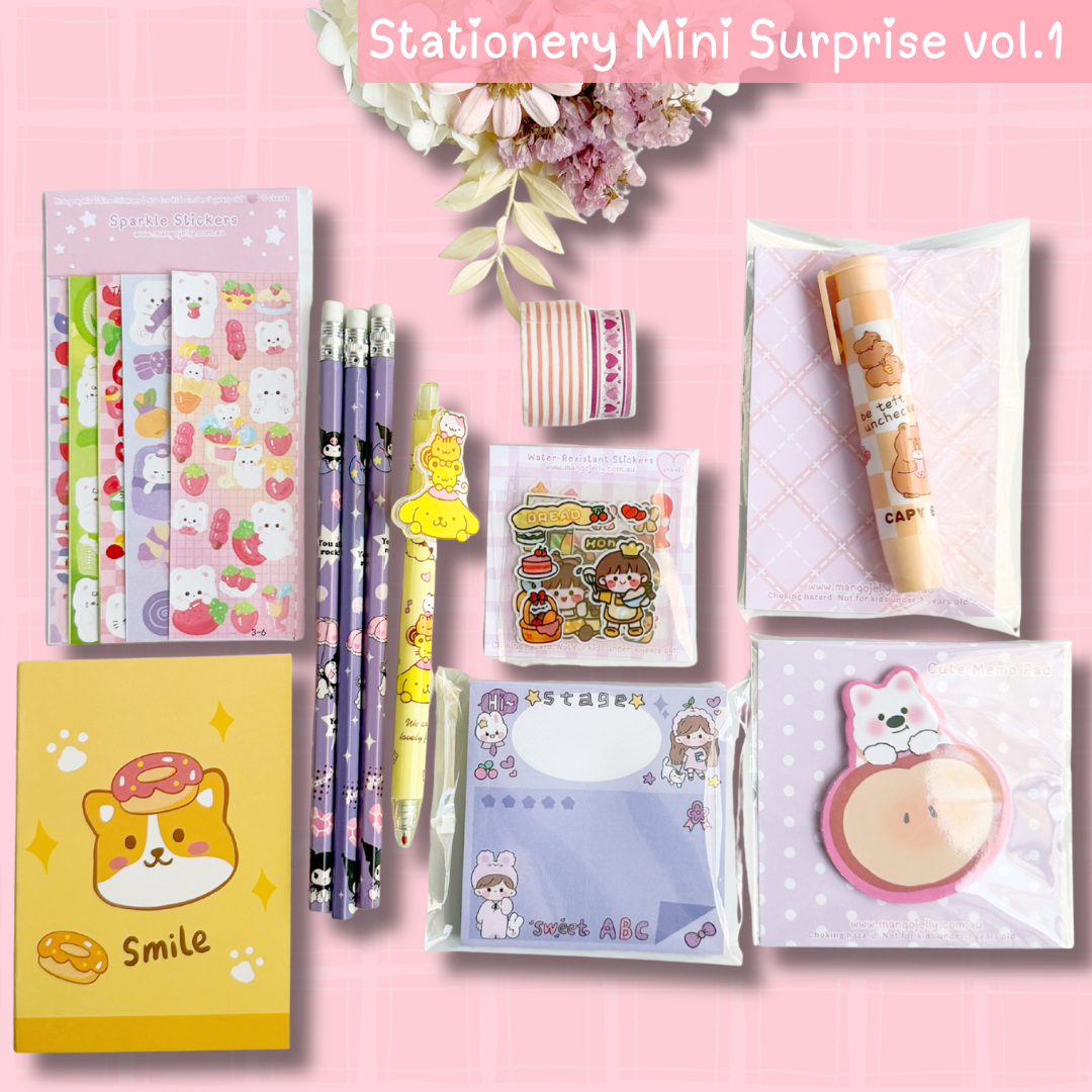 Stationery Mini Surprise vol 1 | 9 items mixed
