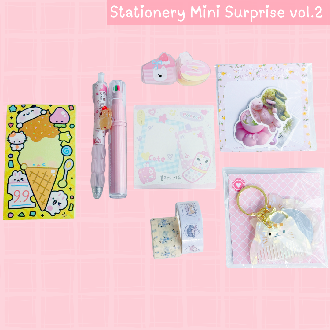 Stationery Mini Surprise vol 2 | 9 items mixed