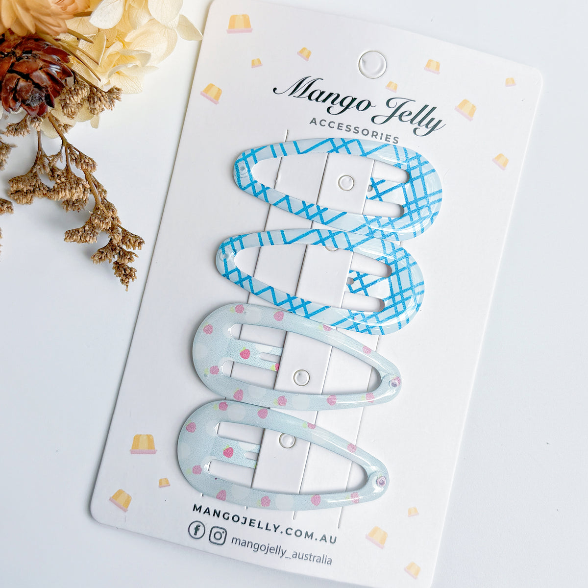 Cute Prints Chubby snap clips