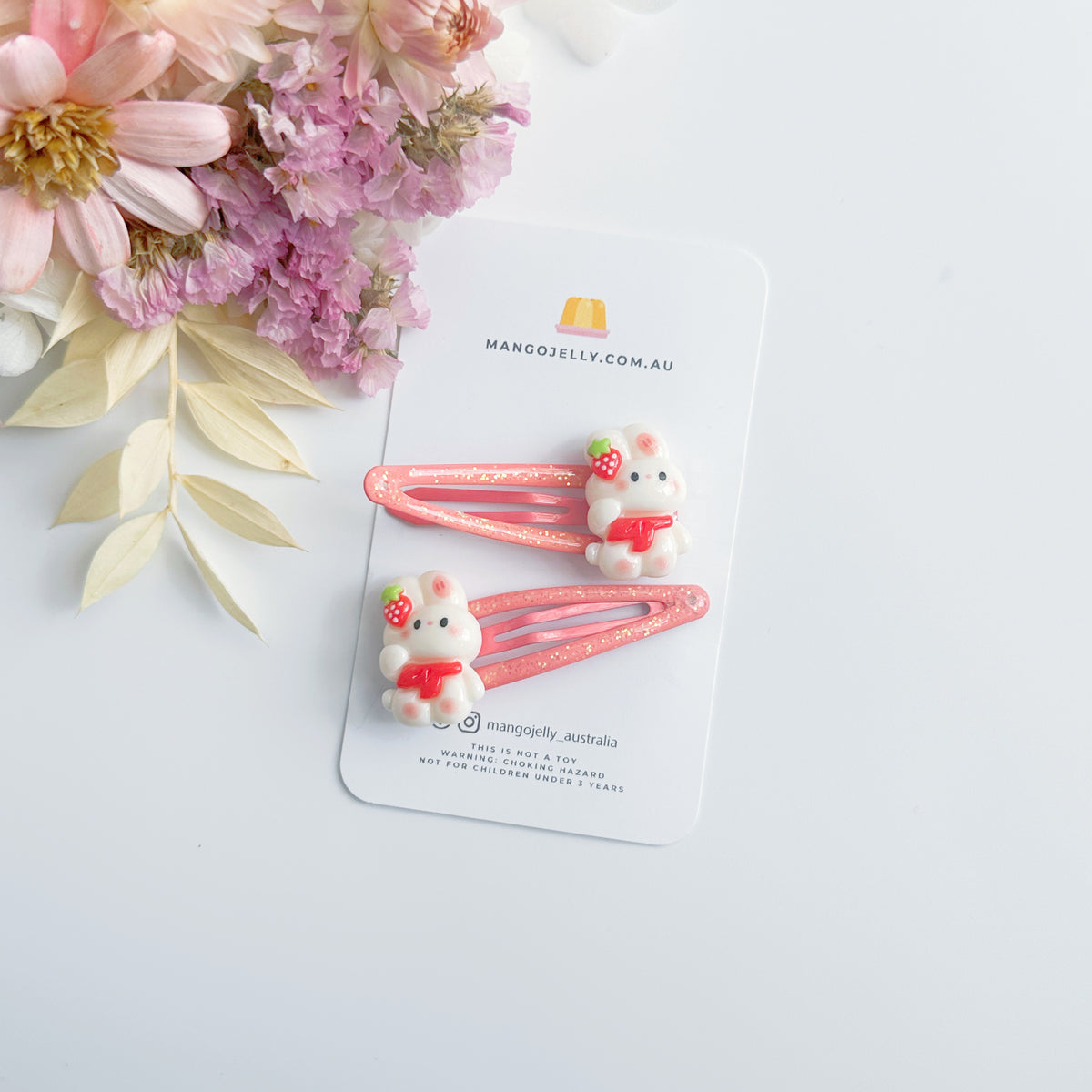 Bunny & Bloom Handmade Collection - Hair Clips