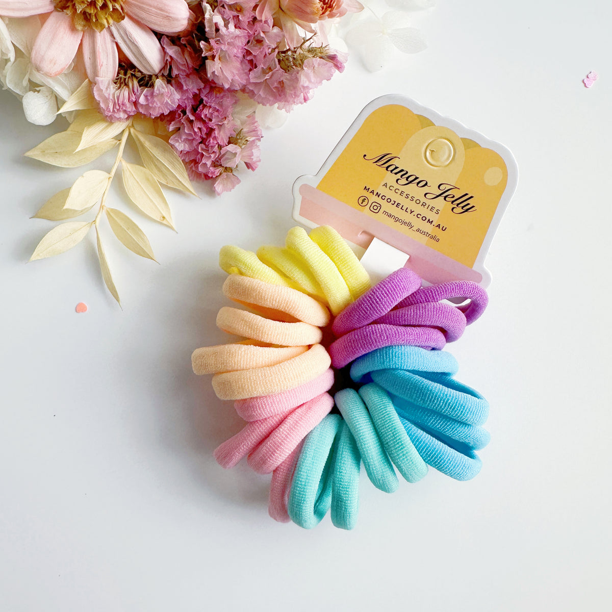 Bunny Bloom Handmade Collection - soft hair ties
