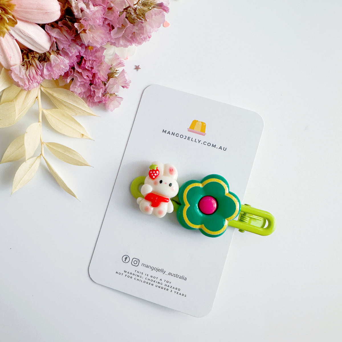 Bunny & Bloom Handmade Collection - Statement Hair Clips