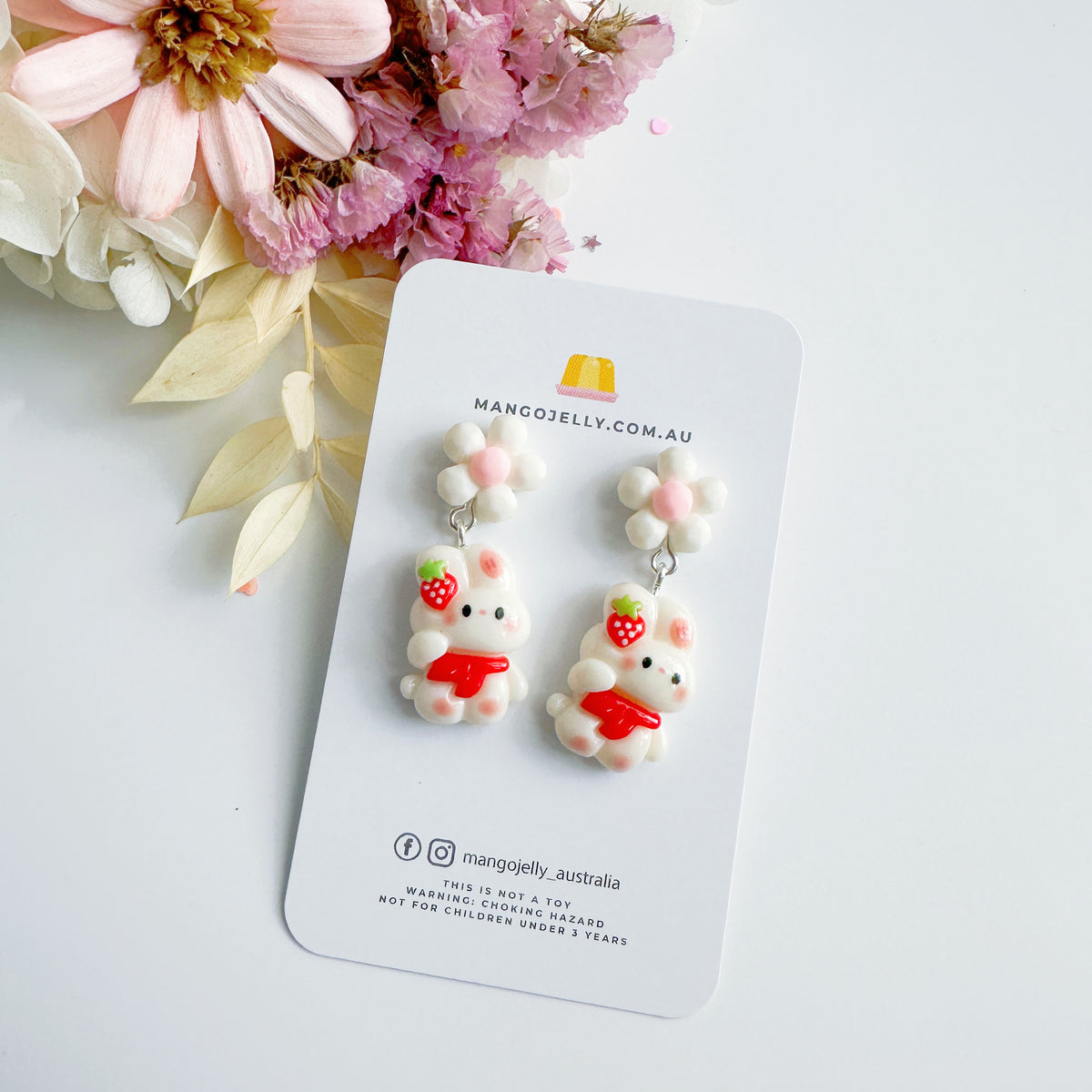 Bunny & Bloom Handmade Collection - drop earrings