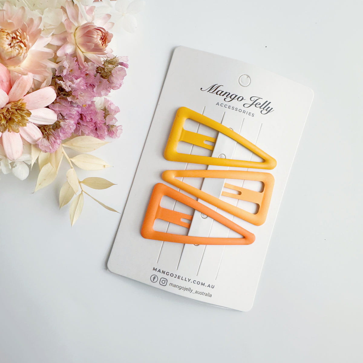 Harmony Day Ready Picks – Orange Hair Accessories 🧡