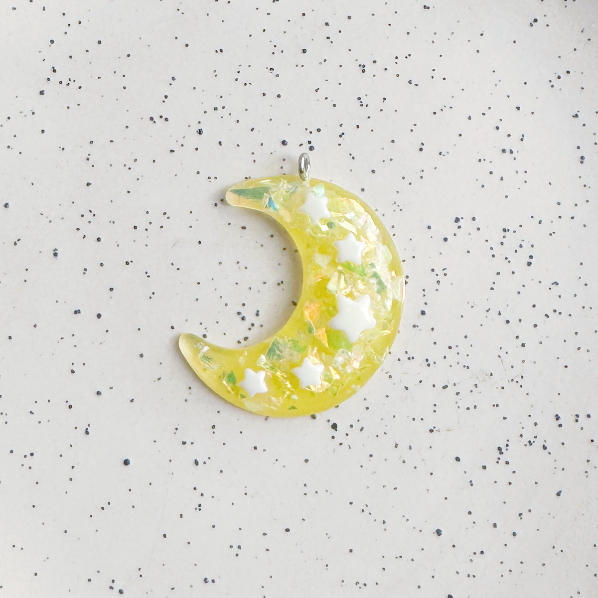 Moon Acrylic charm