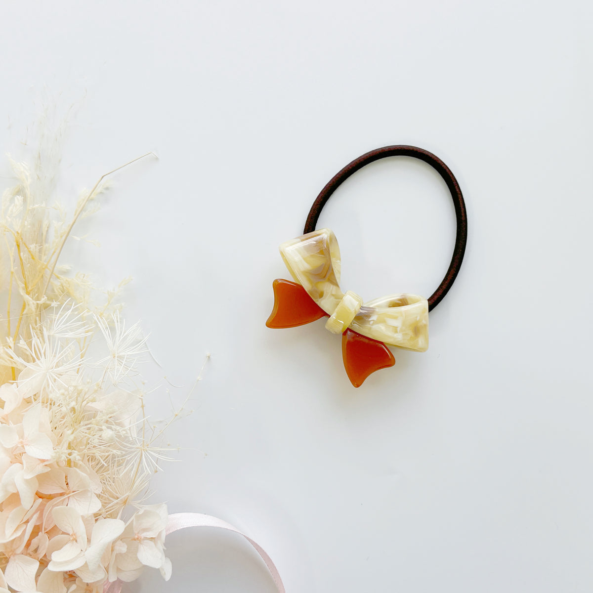 Acetate Bow Hair Ties