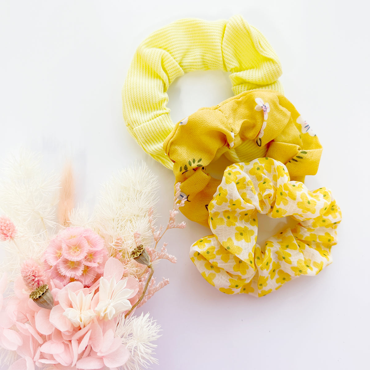 Scrunchies bundles - Yellow