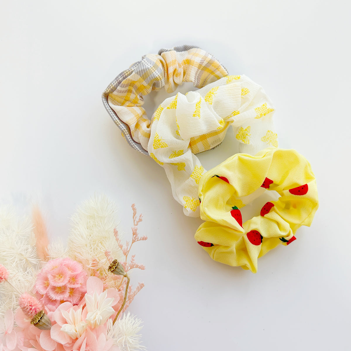 Scrunchies bundles - lemon
