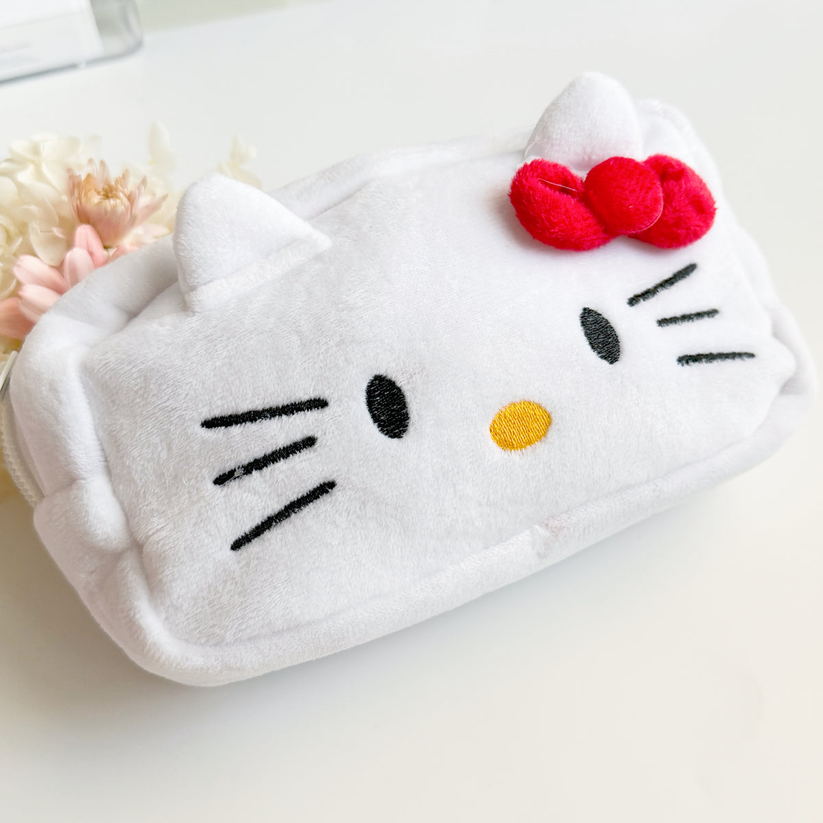 Plushy pencil case -Kitty