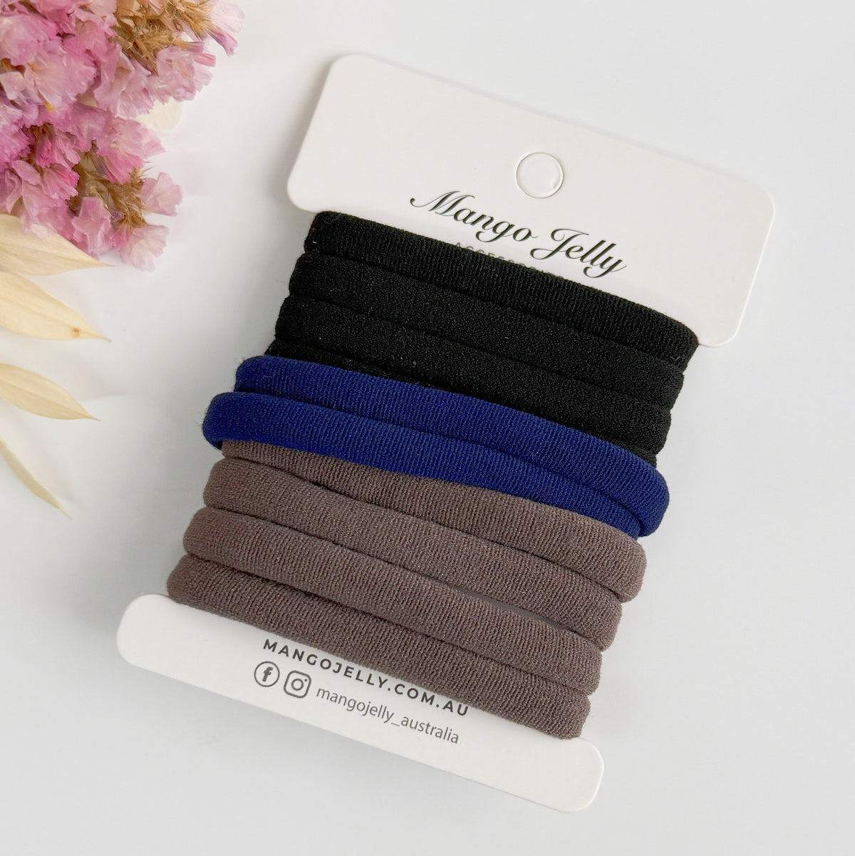 Regular Metal Free hair ties - Classic (4.5cm)