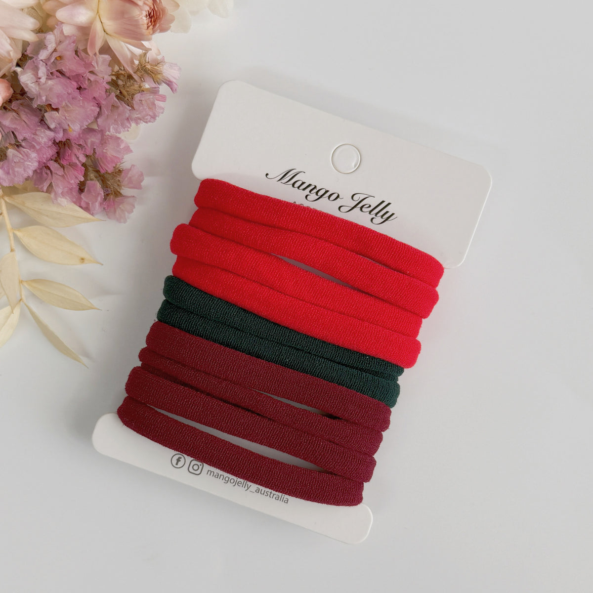 Regular Metal Free hair ties - Festival mix (4.5cm)
