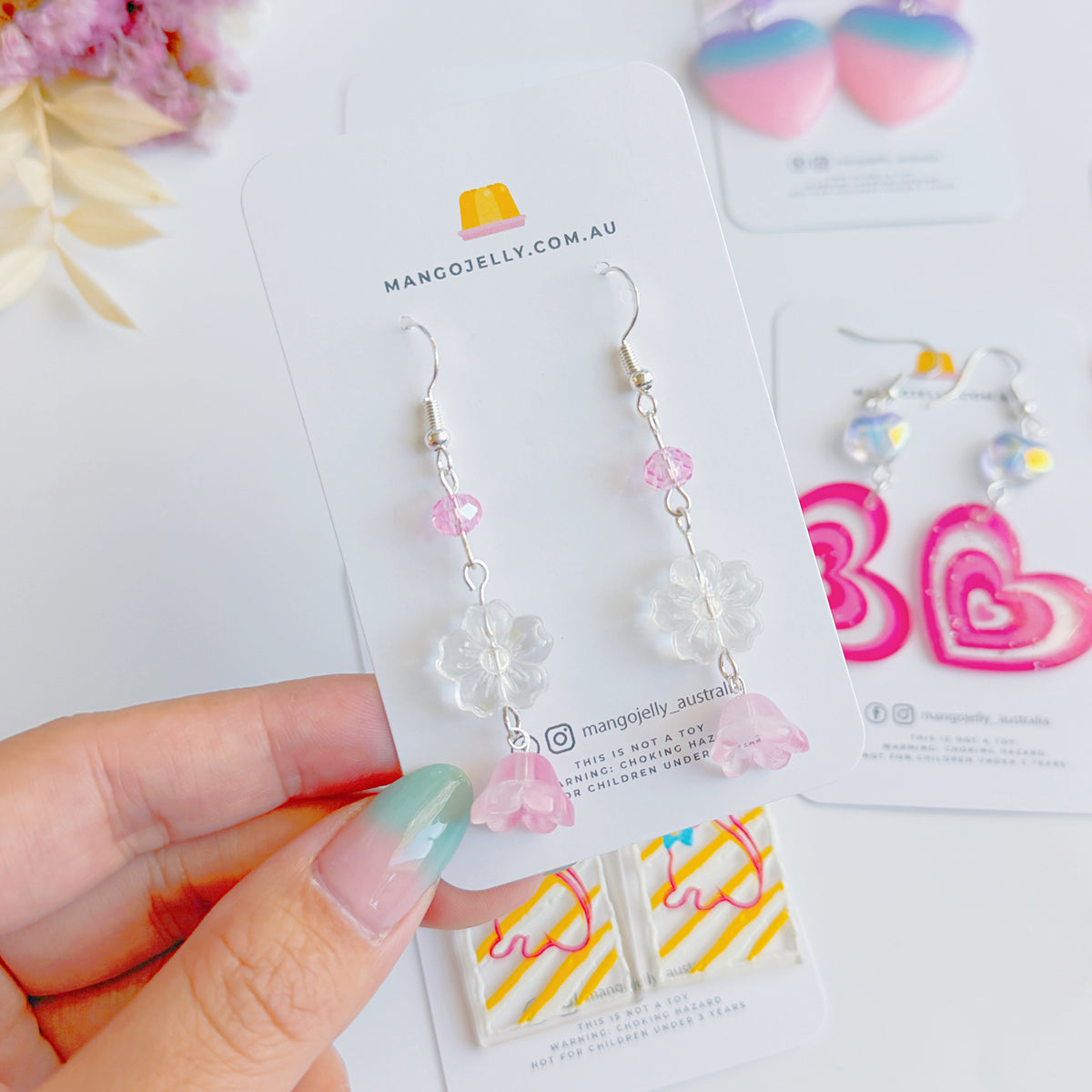 Sweet Spark 925s Dangles earrings