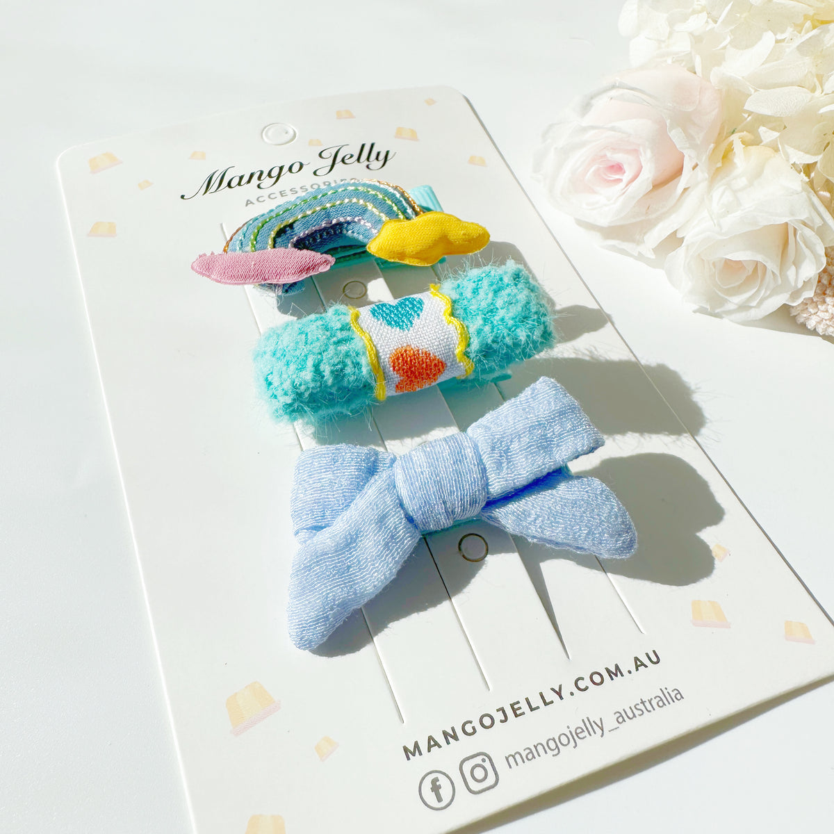 The Fluffy Collection - Blue Rainbow