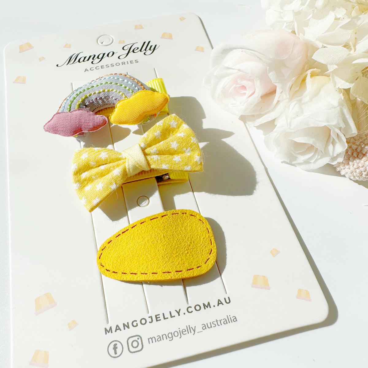 The Fluffy Collection - Yellow Rainbow