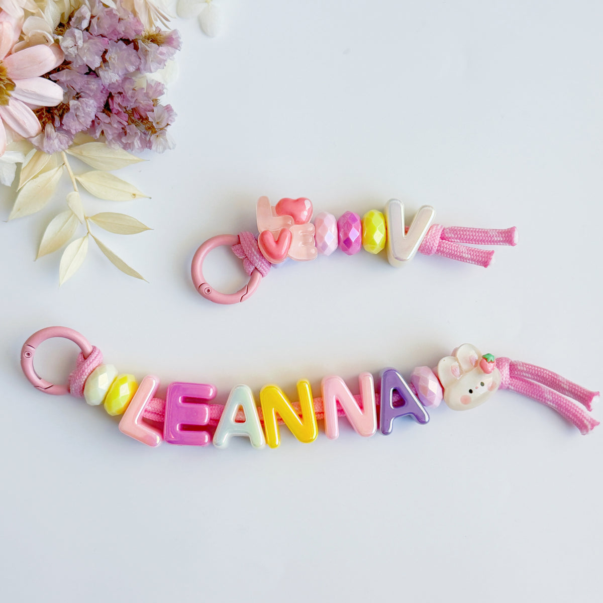 Sweet Pop Personalised Name Keychain