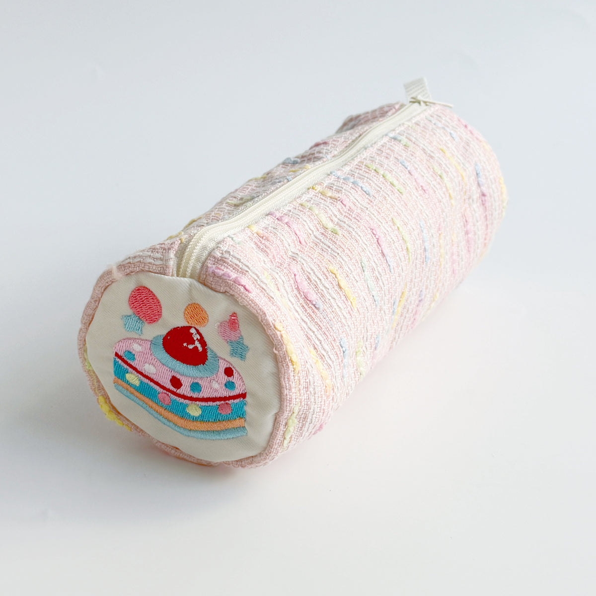 Pastel Cake Tweed Pencil Case