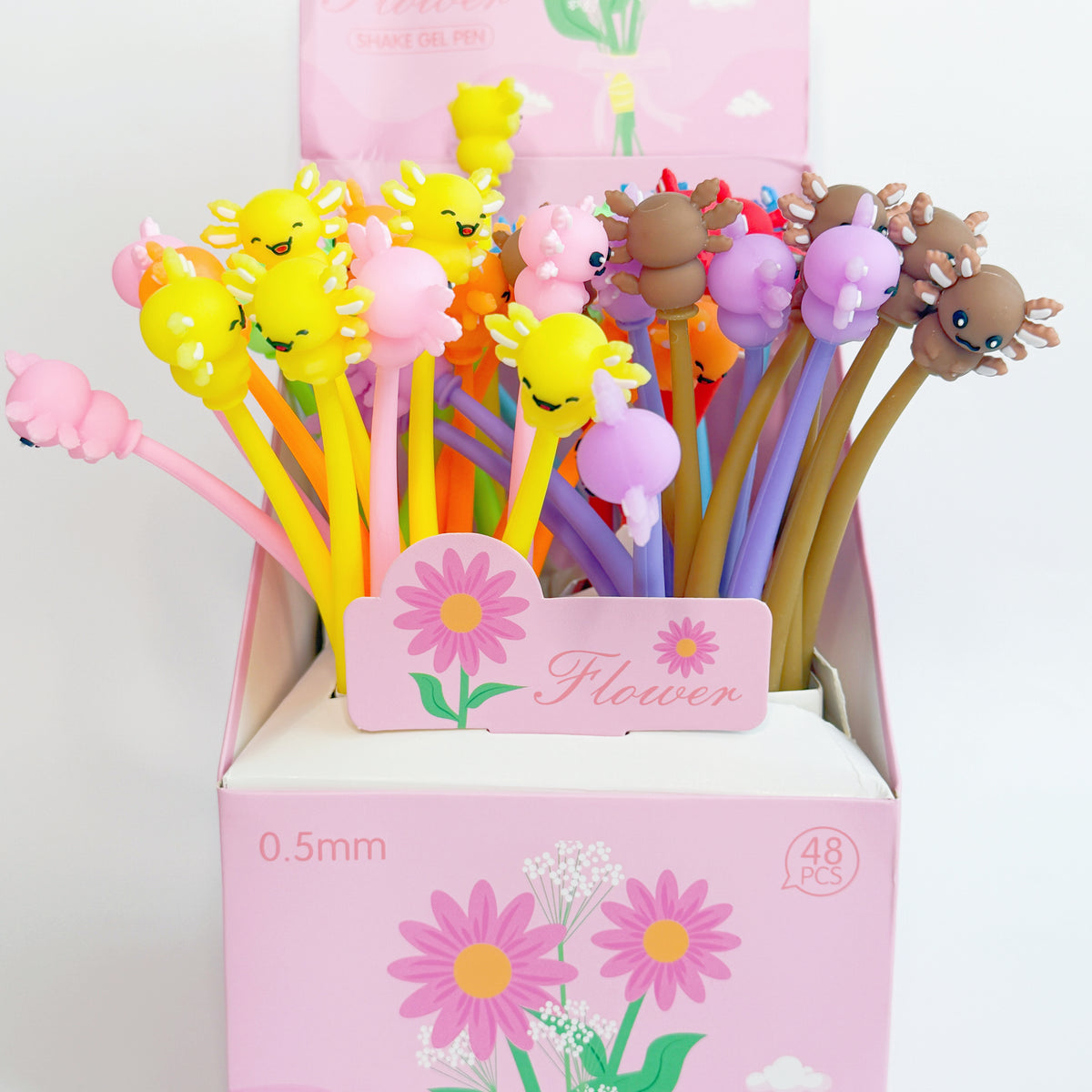 Cute Axolotl Shake Gel Pen