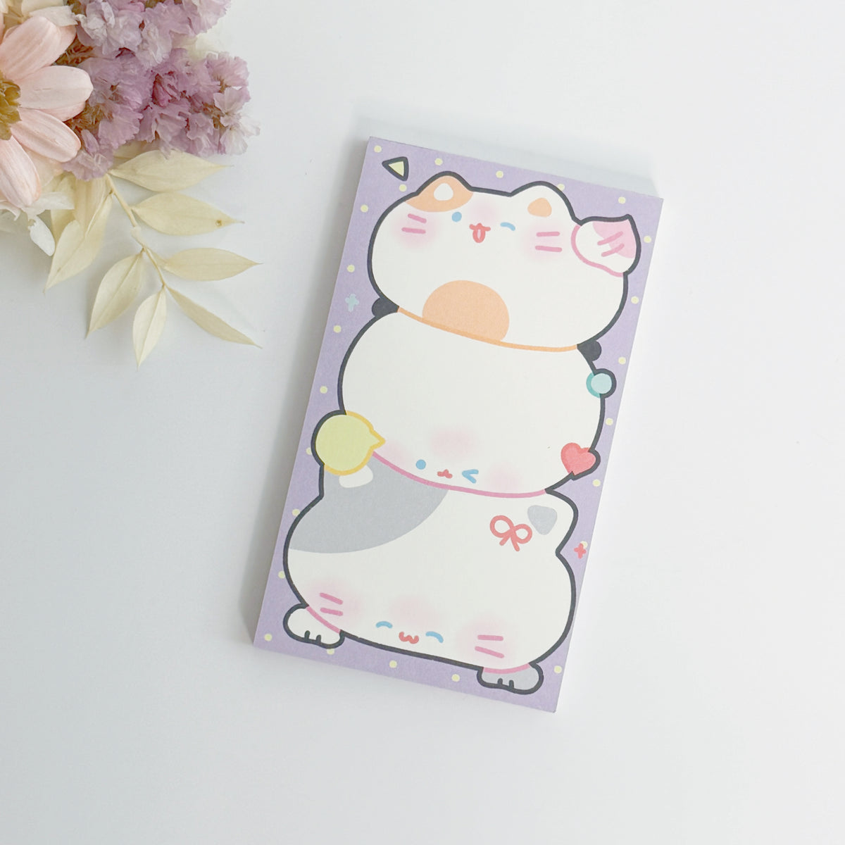 Chubby Kitty Memo pad
