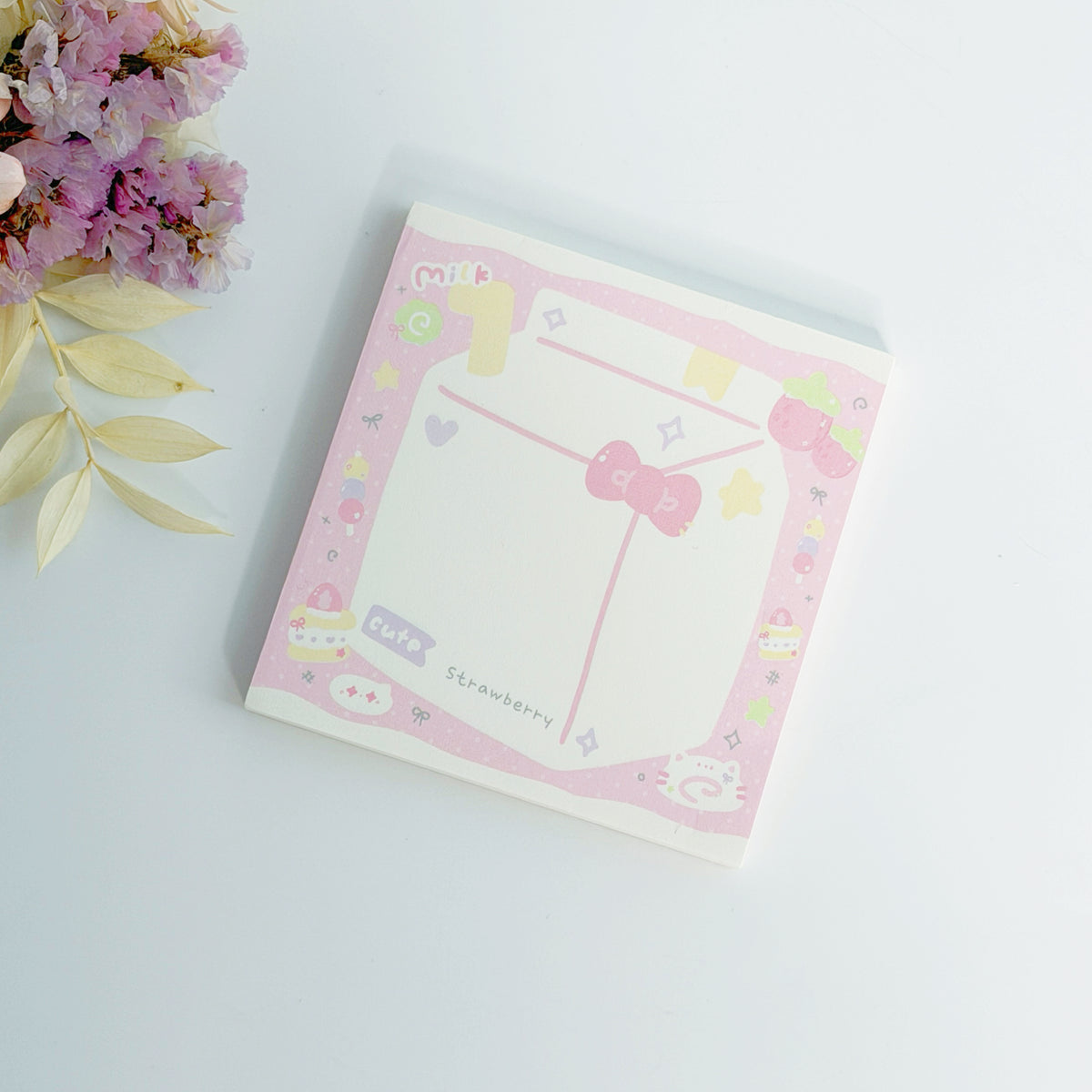 Pastel Kawaii Memo Note Pad