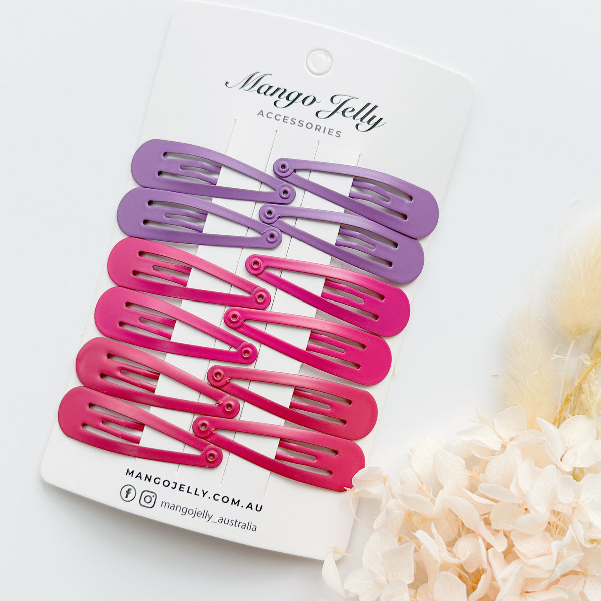 Essential Snap Hair clips - Rosie