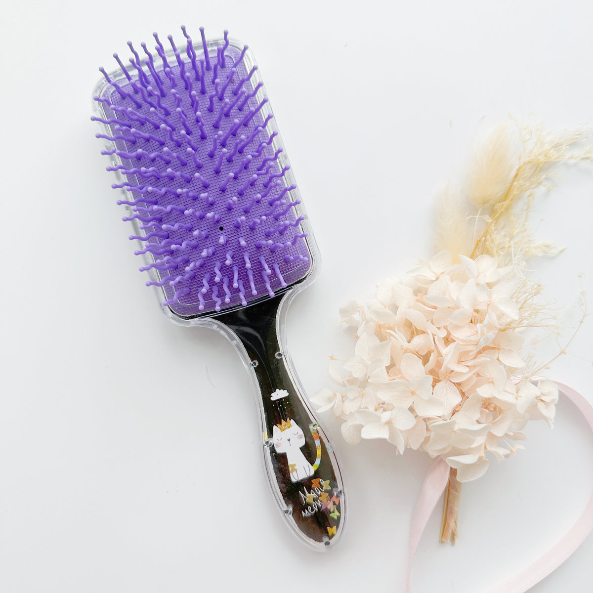 Shake Shake Hair Brush - Princess Cat