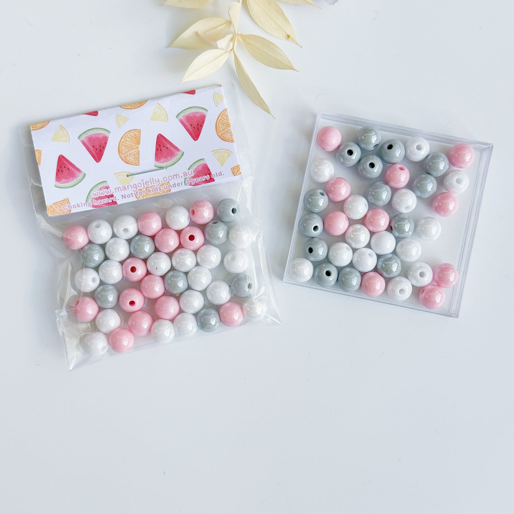 Cute beads Pack | Shimmer mix