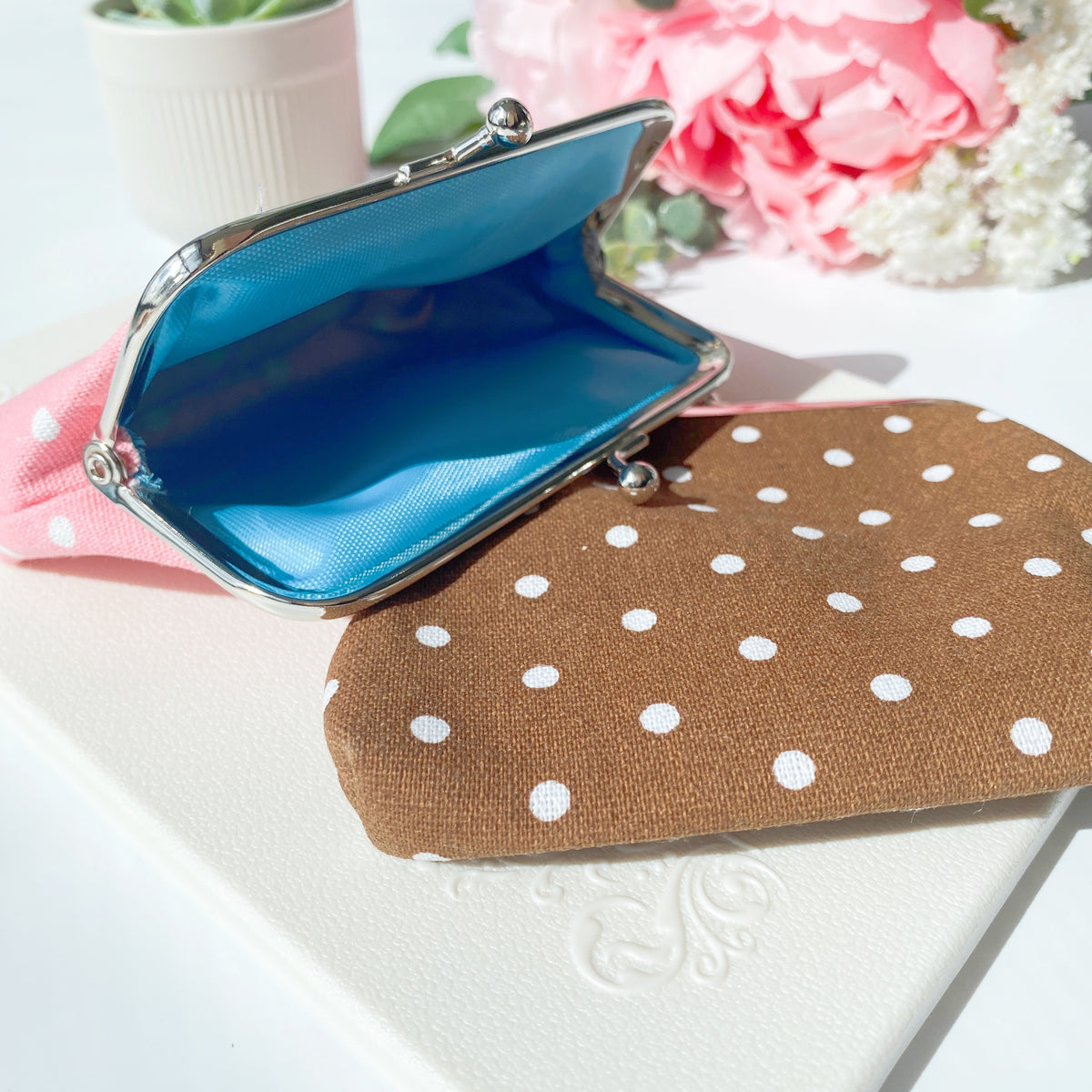 Medium Size Classic Purses - Polka dots (Clearance)