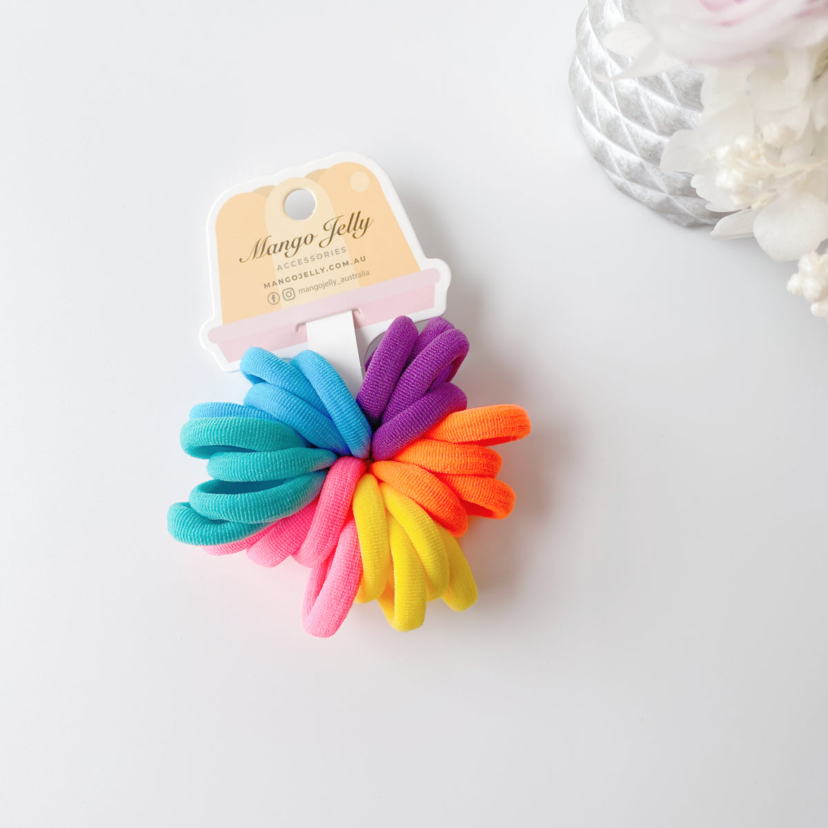 Metal Free Hair ties (3cm) - The Colour Wheel