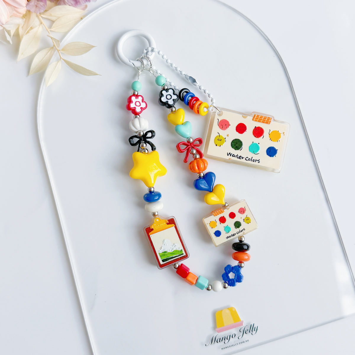 Colour Pop Artist Bag & Phone Charm | with Free phone charm insert