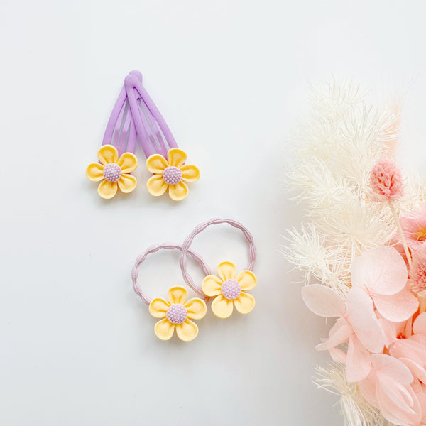 Pastel Flowers Handmade Collection - Set (Baby Yellow)