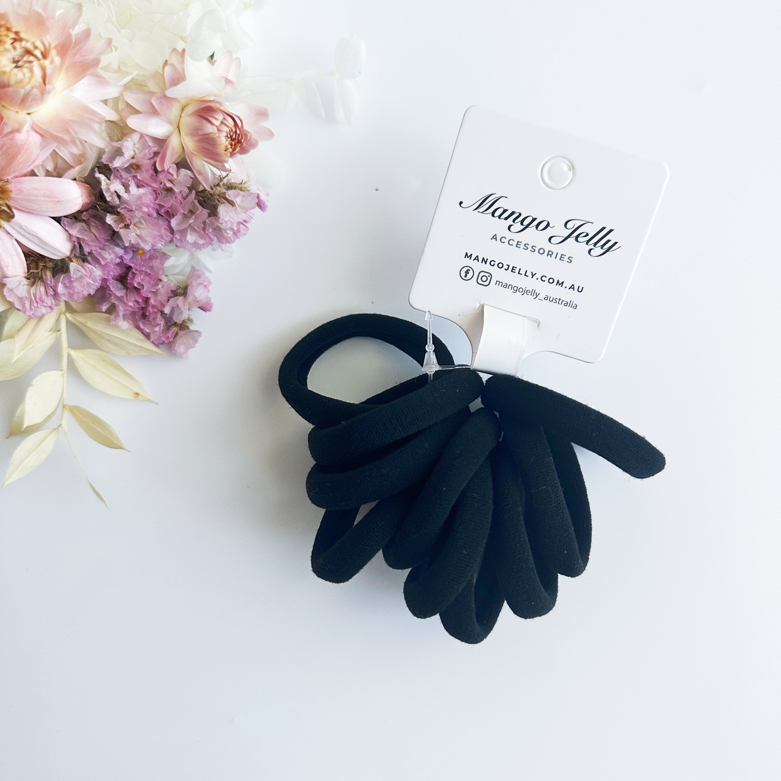 4cm Metal-Free School Hair Ties