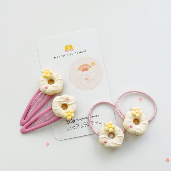 The donut Handmade Collection - Set (white coco)