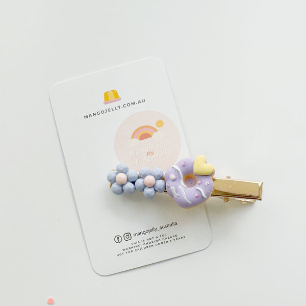 The donut Handmade Collection - Ali Clip (lilac)