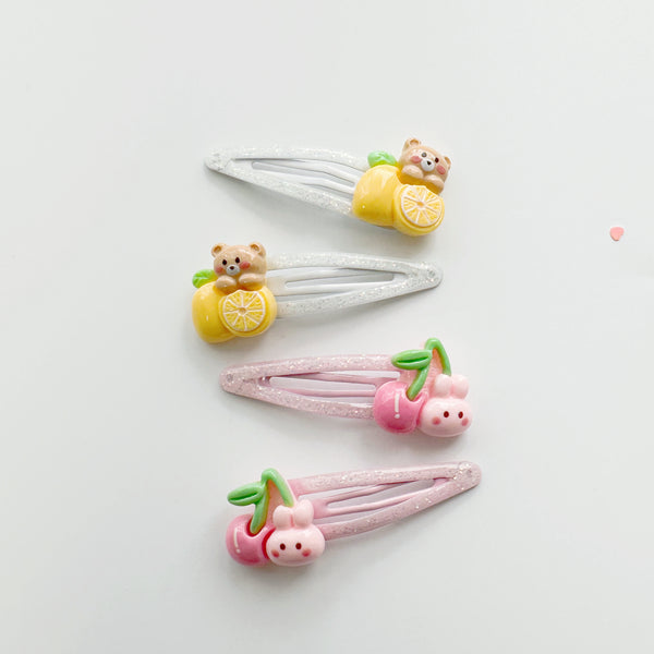 The Fruity Animal Handmade Collection - Lemon & Cherry