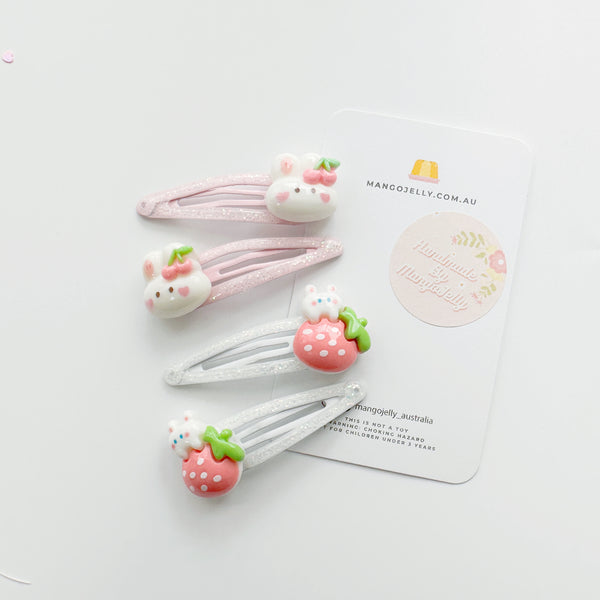 The Fruity Animal Handmade Collection - Strawberry & Marshmallow