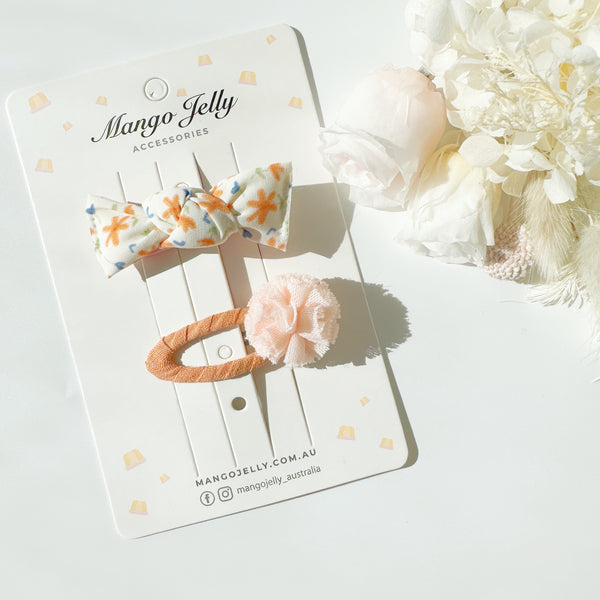 The Fluffy Collection - the peach set