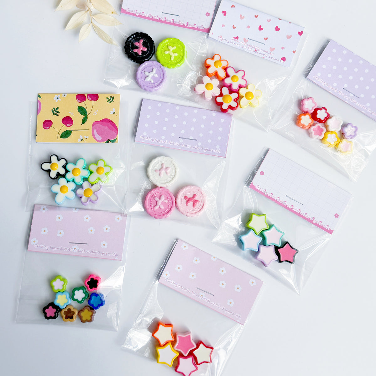 Cute beads Pack | Pastel colours