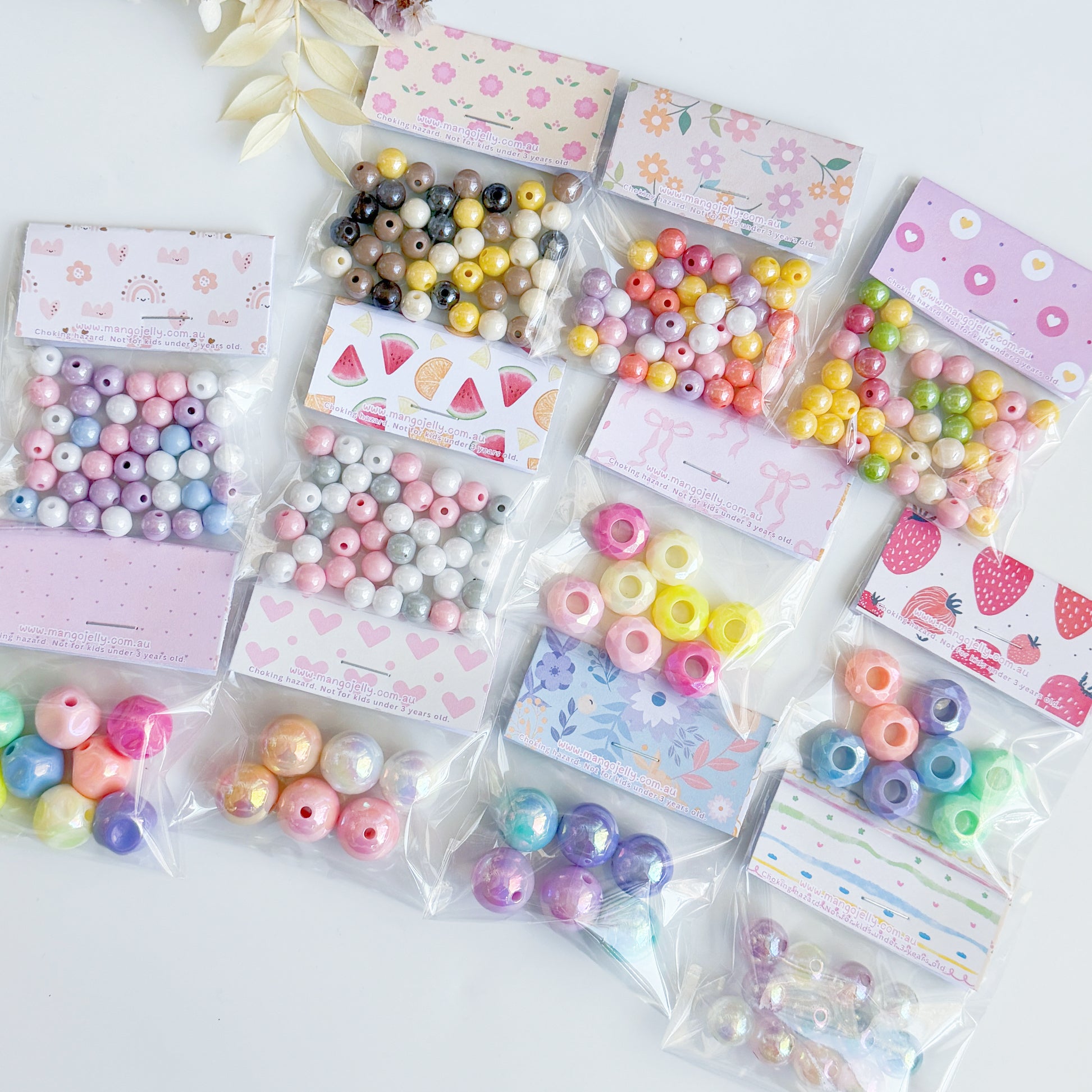 Cute beads Pack | Shimmer mix