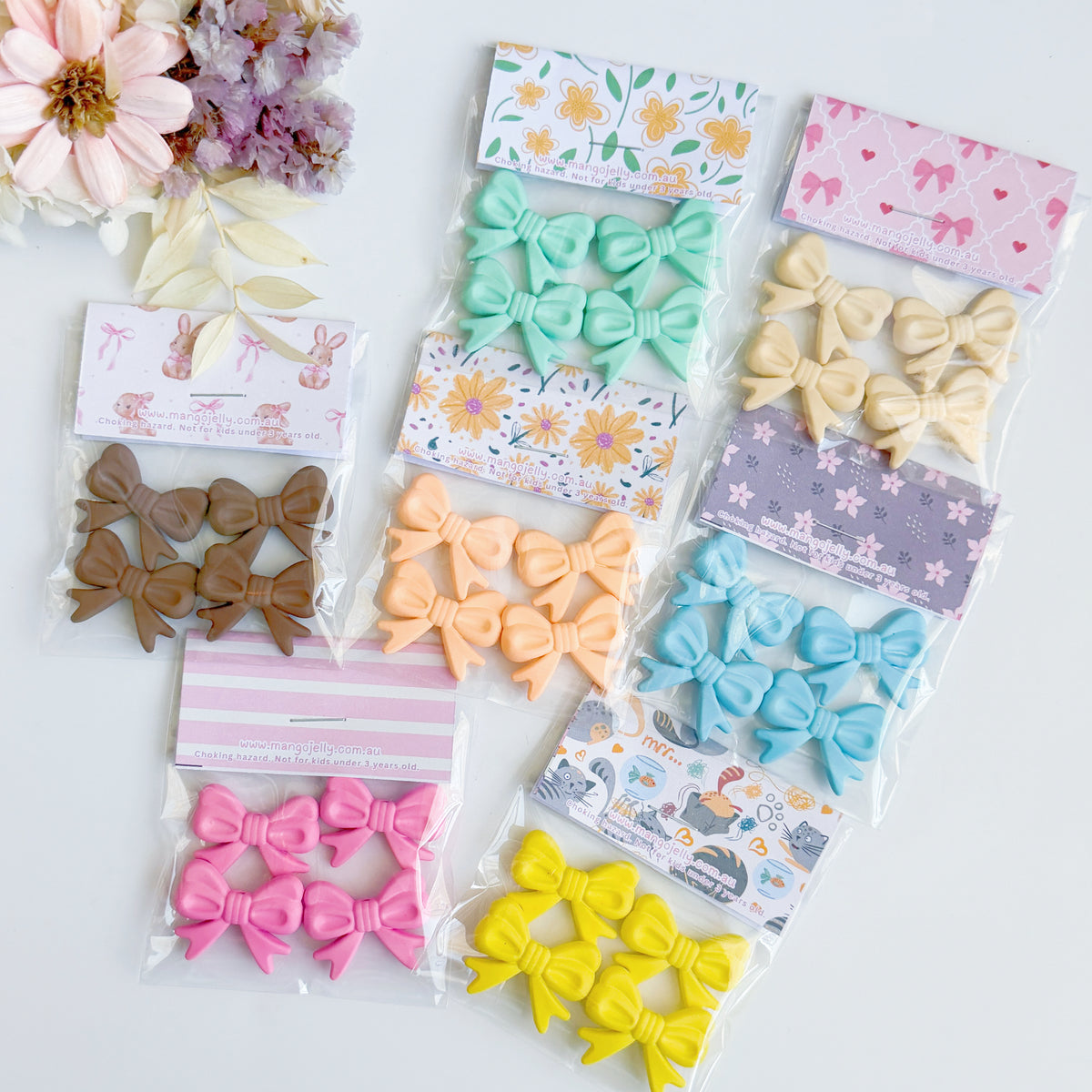 Cute beads Pack | Pastel bow