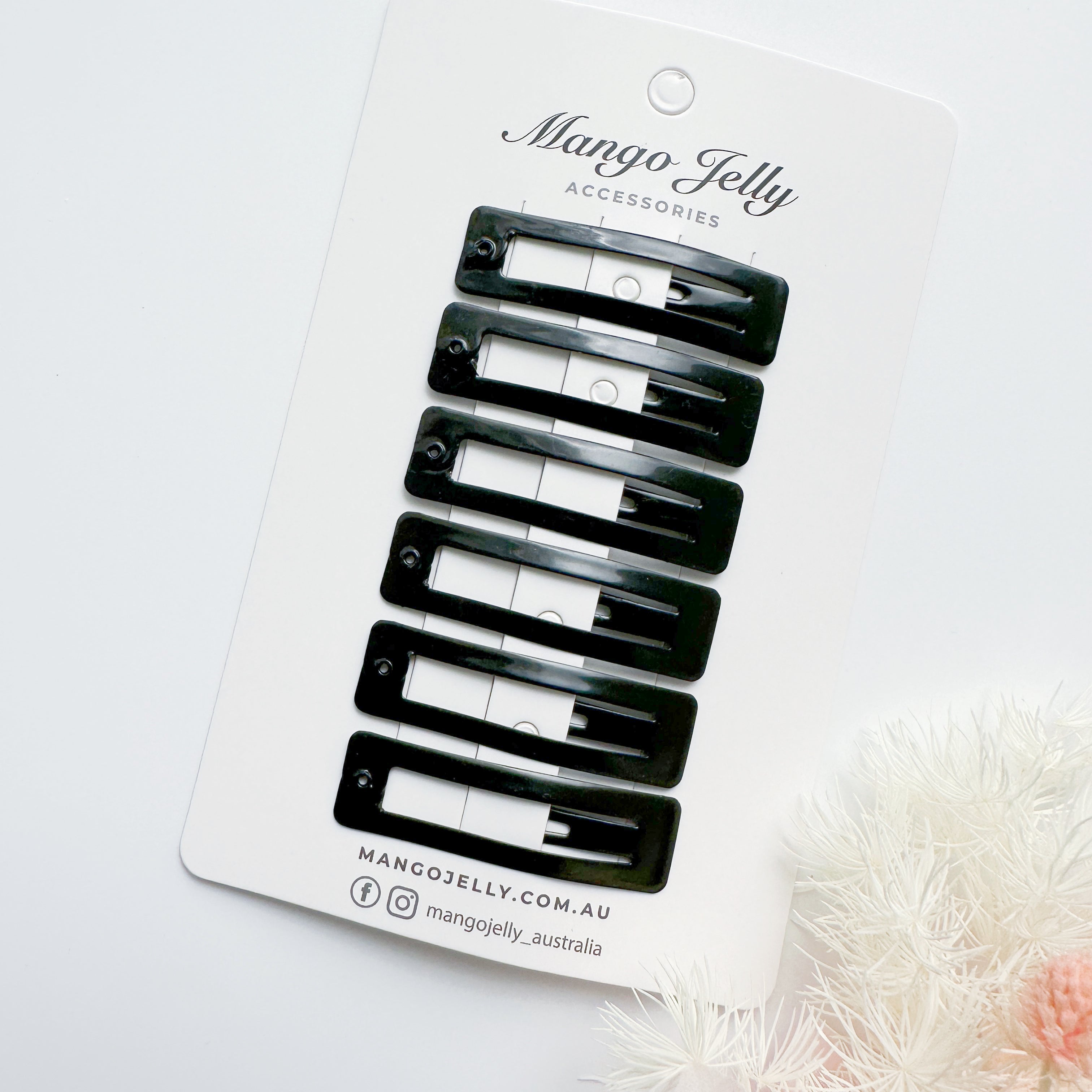 Basic Collection - Rectangle snap clips – MANGO JELLY
