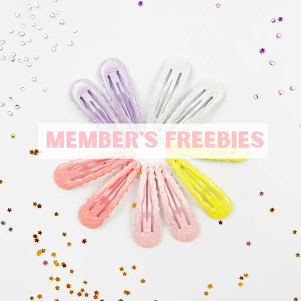 Pick your Freebies - Members only / ONE per Order
