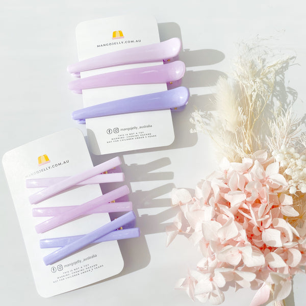 Beauty Clips Collection - Purple Jelly