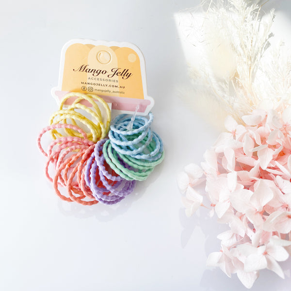 Kids Hair Ties - Bubbly Candy